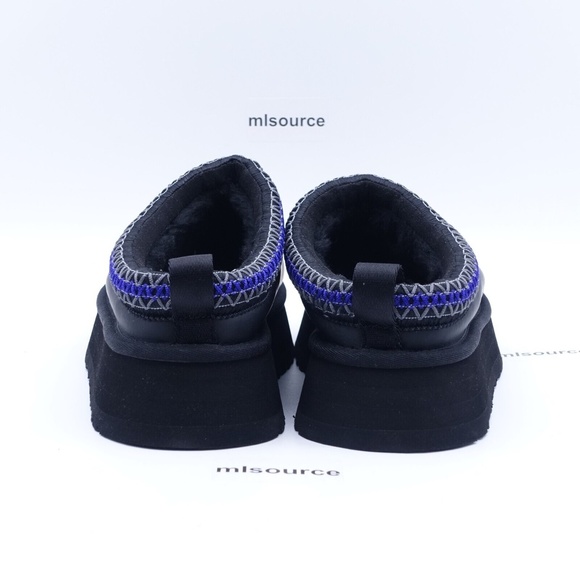 NEW UGG Tazz Platform Slippers 1121551/BLK Black - Picture 4 of 6